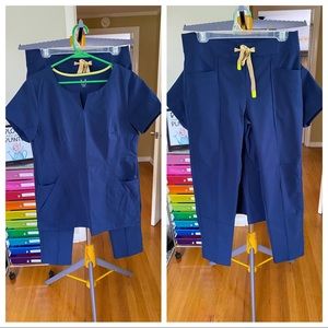 Like New Medelita Scrubs Set